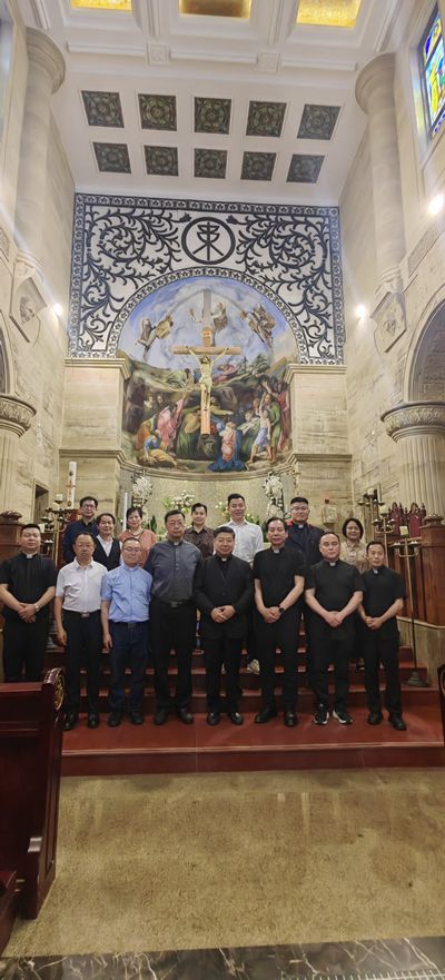 中国天主教“一会一团”赴重庆市江北德肋撒堂调研工作
